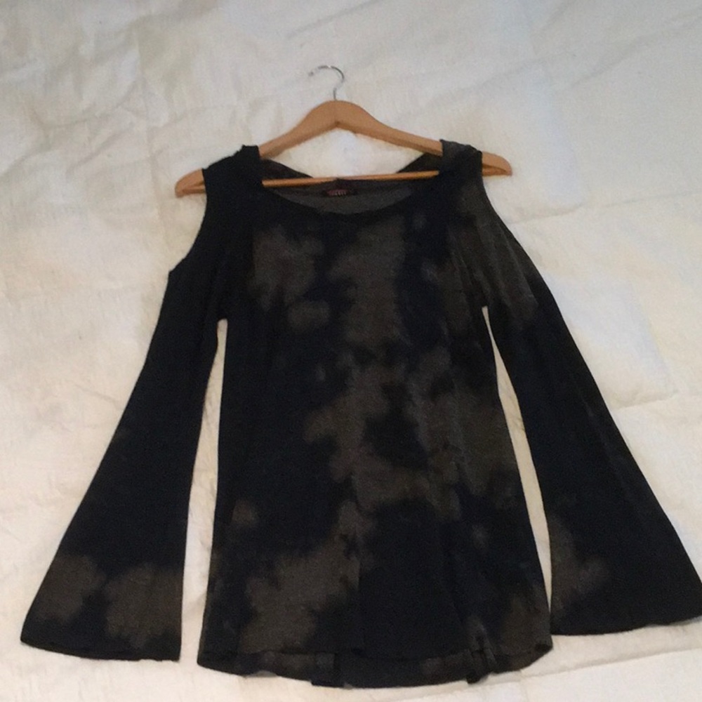 Cold shoulder hoodie